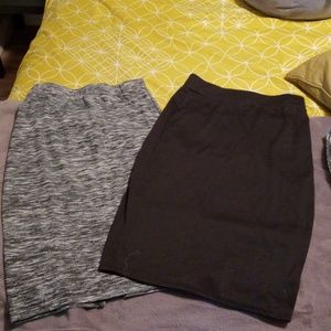 Pencil skirts
